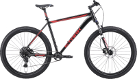 Велосипед STARK Funriser 29.4+ HD 24 (20, темно-графитовый/красный) - 