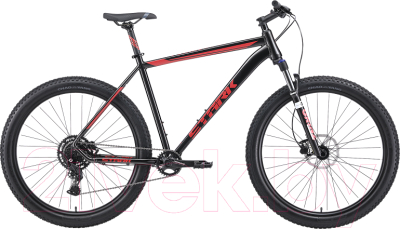 Велосипед STARK Funriser 29.4+ HD 24 (20, темно-графитовый/красный)