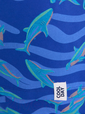Пижама детская Mark Formelle 563322-1 (р.116-60, рыбы на синем/декор)