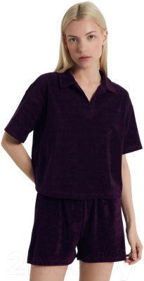 Комплект домашней одежды Mark Formelle 592502 (р.164/170-84-90, темно-пурпурный)