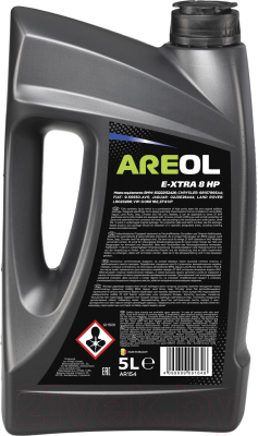Трансмиссионное масло Areol E-Xtra 8 HP / AR154 (5л, зеленый)
