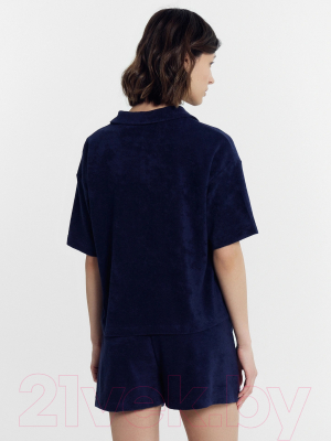 Комплект домашней одежды Mark Formelle 592502 (р.164/170-84-90, темно-синий)