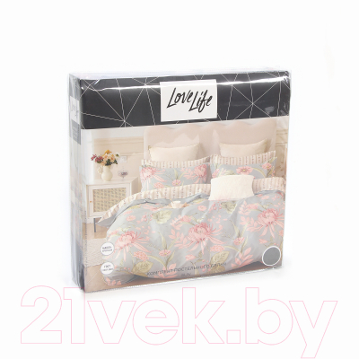 Комплект постельного белья Love Life Sun 2сп / 10283996