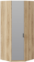 Шкаф ТриЯ Рико ТД-340.07.312 L угловой с зеркальной дверью левый (яблоня беллуно) - 