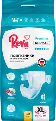 Подгузники для взрослых Reva Care Normal XL (30шт)