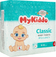 Подгузники-трусики детские MyKiddo Classic L 9-14кг (36шт) - 