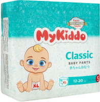 Подгузники-трусики детские MyKiddo Classic XL 12-20кг (34шт) - 