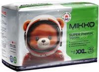 Подгузники-трусики детские Mikko Bear Super Premium XXL 15-25кг (44шт) - 