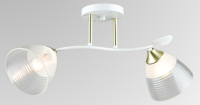 Потолочный светильник Aitin-Pro НПБ 02-2x60-101 / A4241/2 (белый/золото) - 