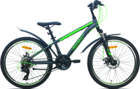 Велосипед AIST Rocky Junior 2.1 24 2024 (серый) - 