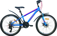 Велосипед AIST Rocky Junior 2.1 24 2024 (синий) - 