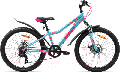 Велосипед AIST Rosy Junior 1.1 24 2024 (бирюзовый)