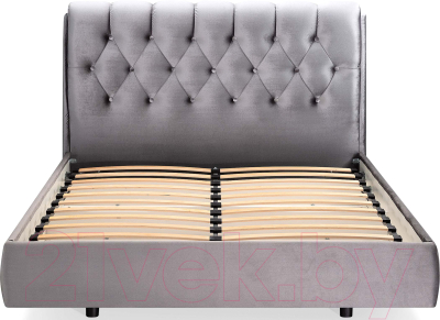 Двуспальная кровать AMI Империя Голд 1800 (светло-серый)