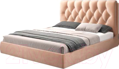 Двуспальная кровать AMI Империя Голд 1400 (бежевый)