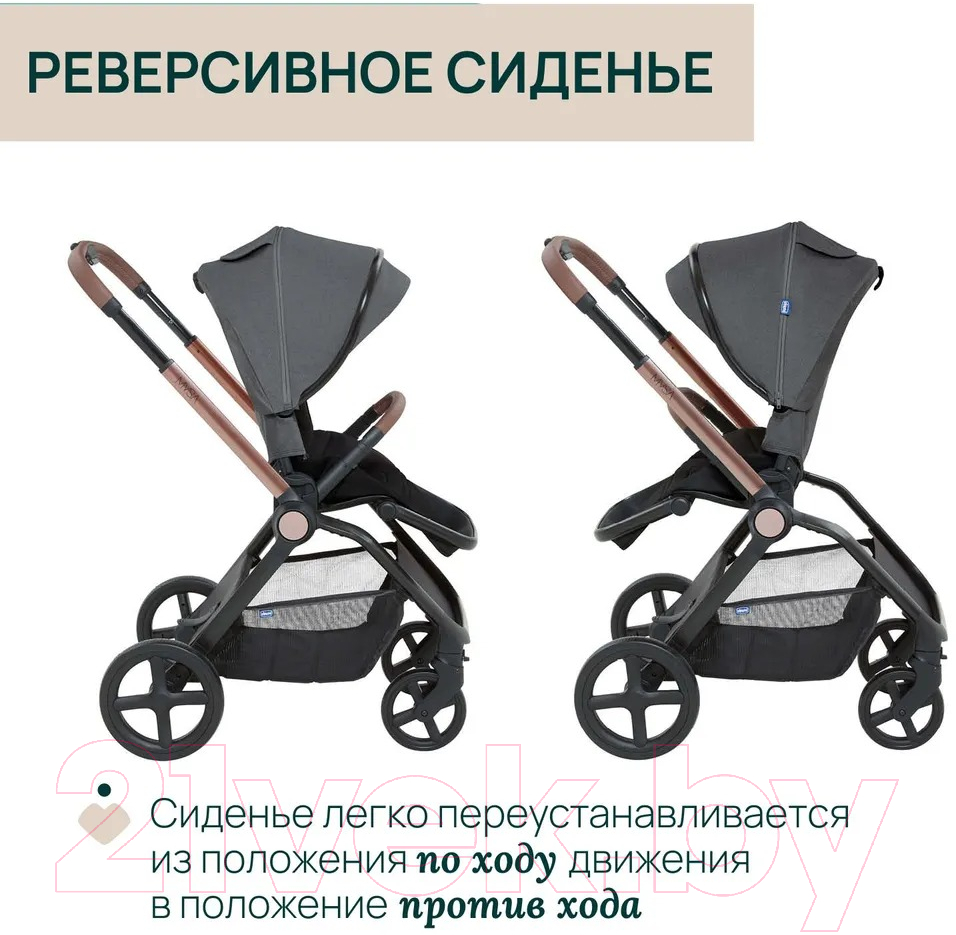 Детская прогулочная коляска Chicco Mysa Stroller