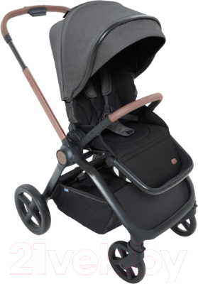 Детская прогулочная коляска Chicco Mysa Stroller (Black Satin)