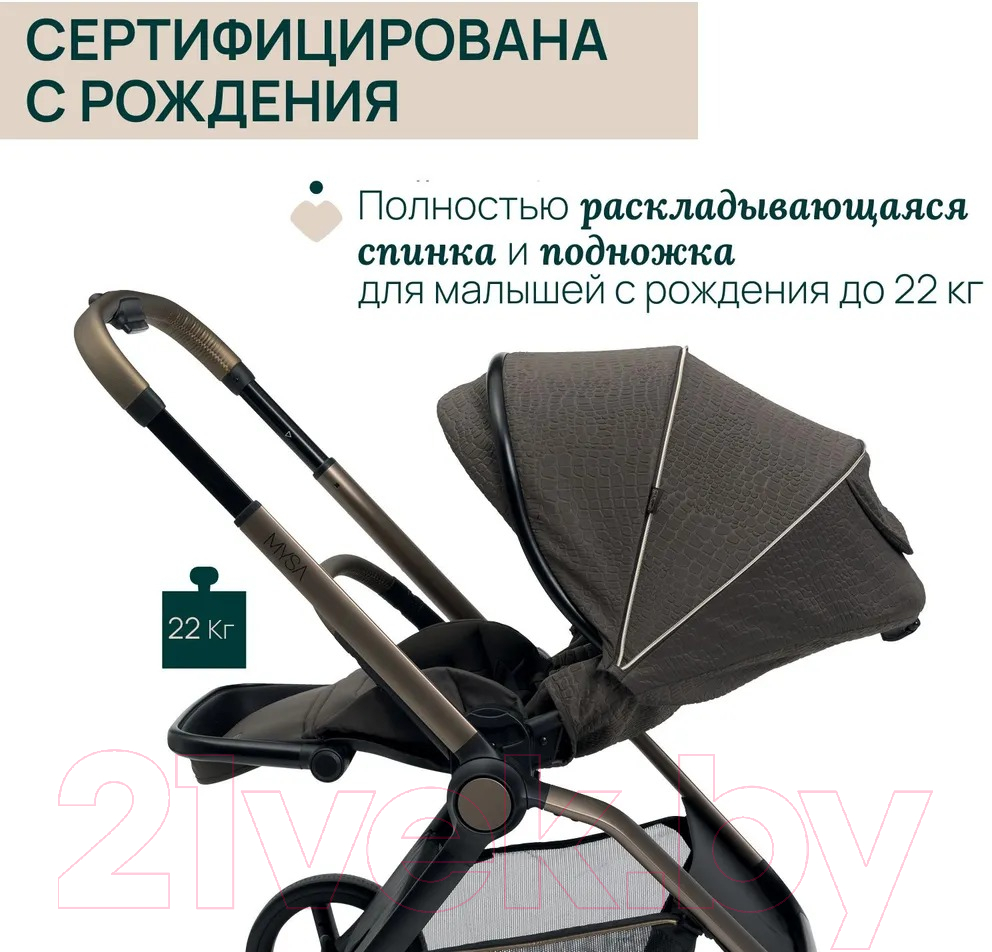 Детская прогулочная коляска Chicco Mysa Stroller