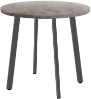 Обеденный стол Millwood Шанхай D90 (бетон/графит) - 