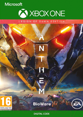 Игровая приставка Microsoft Xbox One S 1ТБ + ANTHEM Legion of Dawn Edition (234-00948)
