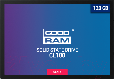 SSD диск Goodram CL100 Gen. 2 120GB (SSDPR-CL100-120-G2)
