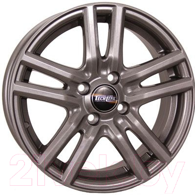 

Литой диск TechLine, 529 15x6" 4x100мм DIA 60.1мм ET 40мм GR