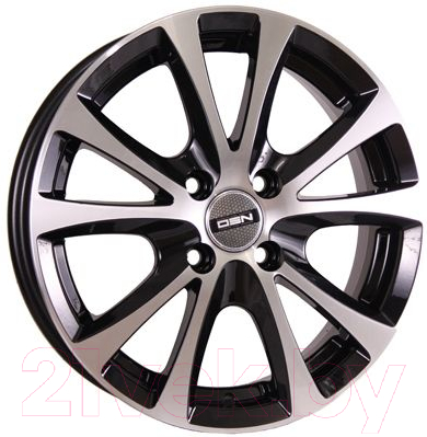 

Литой диск TechLine, 509 15x6" 4x100мм DIA 60.1мм ET 49мм BD