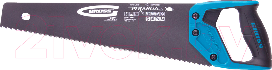 Ножовка Gross Piranha 24111