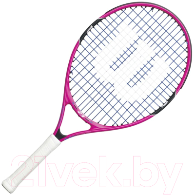 Теннисная ракетка Wilson Burn Pink 23" GR4 Junior 7-8 лет / WRT218100 (розово-бело-черный)