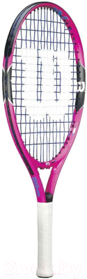 Теннисная ракетка Wilson Burn Pink 21" GR5 Junior 5-6 лет / WRT218000 (розово-бело-черный)