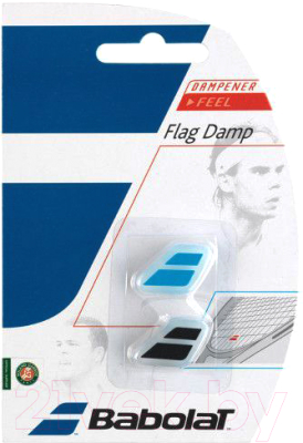 Виброгаситель для теннисной ракетки Babolat Flag Damp / 700032-146 (черный/синий)