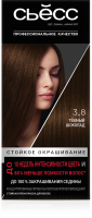 Крем-краска для волос Syoss Salonplex Permanent Coloration 3-8 (темный шоколад) - 