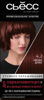 Крем-краска для волос Syoss Salonplex Permanent Coloration 4-2 (красное дерево) - 