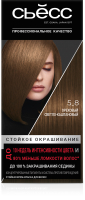 Крем-краска для волос Syoss Salonplex Permanent Coloration 5-8 (ореховый светло-каштановый) - 