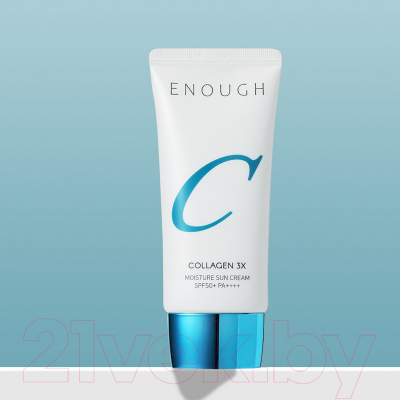 Крем солнцезащитный Enough Collagen 3X Moisture С коллагеном SPF50 PA+++ (50мл)