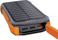 Портативное зарядное устройство Choetech B657 20000mAh (черный/оранжевый) - 