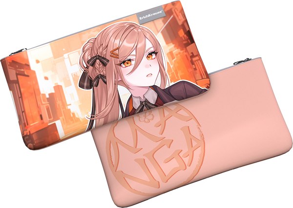 Пенал Erich Krause Light Manga / 60989 (бежевый)