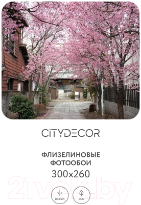 Фотообои листовые Citydecor Природа 102 (300x260см)