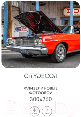 Фотообои листовые Citydecor Транспорт 149 (300x260см)