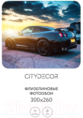 Фотообои листовые Citydecor Транспорт 26 (300x260см)