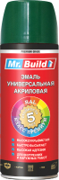 Краска Mr. Build 712618 (400мл, RAL 6005 зеленый мох) - 