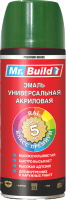 Краска Mr. Build 719730 (400мл, RAL 6002 лиственно-зеленый) - 
