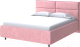Каркас кровати Proson Pado Casa 160x200   (жемчужно-розовый) - 