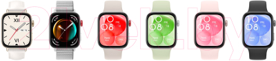 Умные часы Huawei Watch Fit 3 Slo-B19 / 55020CDT (белый, кожаный ремешок)