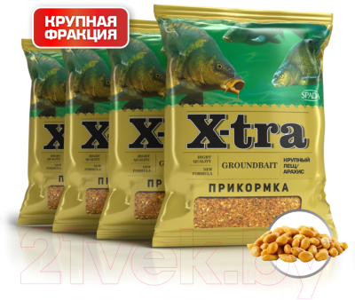 Набор для прикормки X-tra Крупный лещ крупная фракция (3кг)