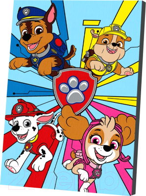 Картина по номерам PAW Patrol Щенки-друзья / 7914171