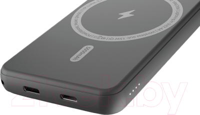 Портативное зарядное устройство Olmio QM-06 5000mAh 20W / 044471 (серый)