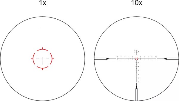Оптический прицел Vector Optics Continental x10 1-10x28 ED FFP VET-RAR SCFF-48