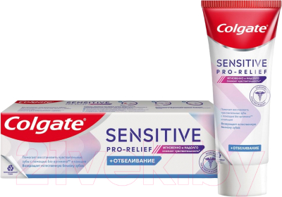 Зубная паста Colgate Sensitive Pro-Relief Отбеливание (75мл)
