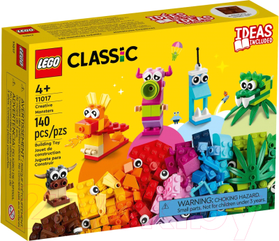 Конструктор Lego Classic Креативные монстры / 11017 