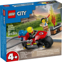 Конструктор Lego City Fire Пожарно-спасательный мотоцикл / 60410  - 